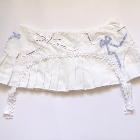 ribbon garter skirt belt