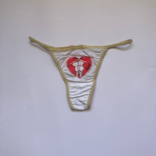 kewpie patch thong